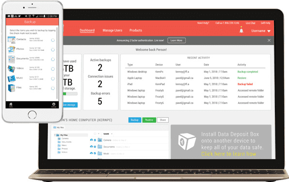 Partner portal dashboard preview